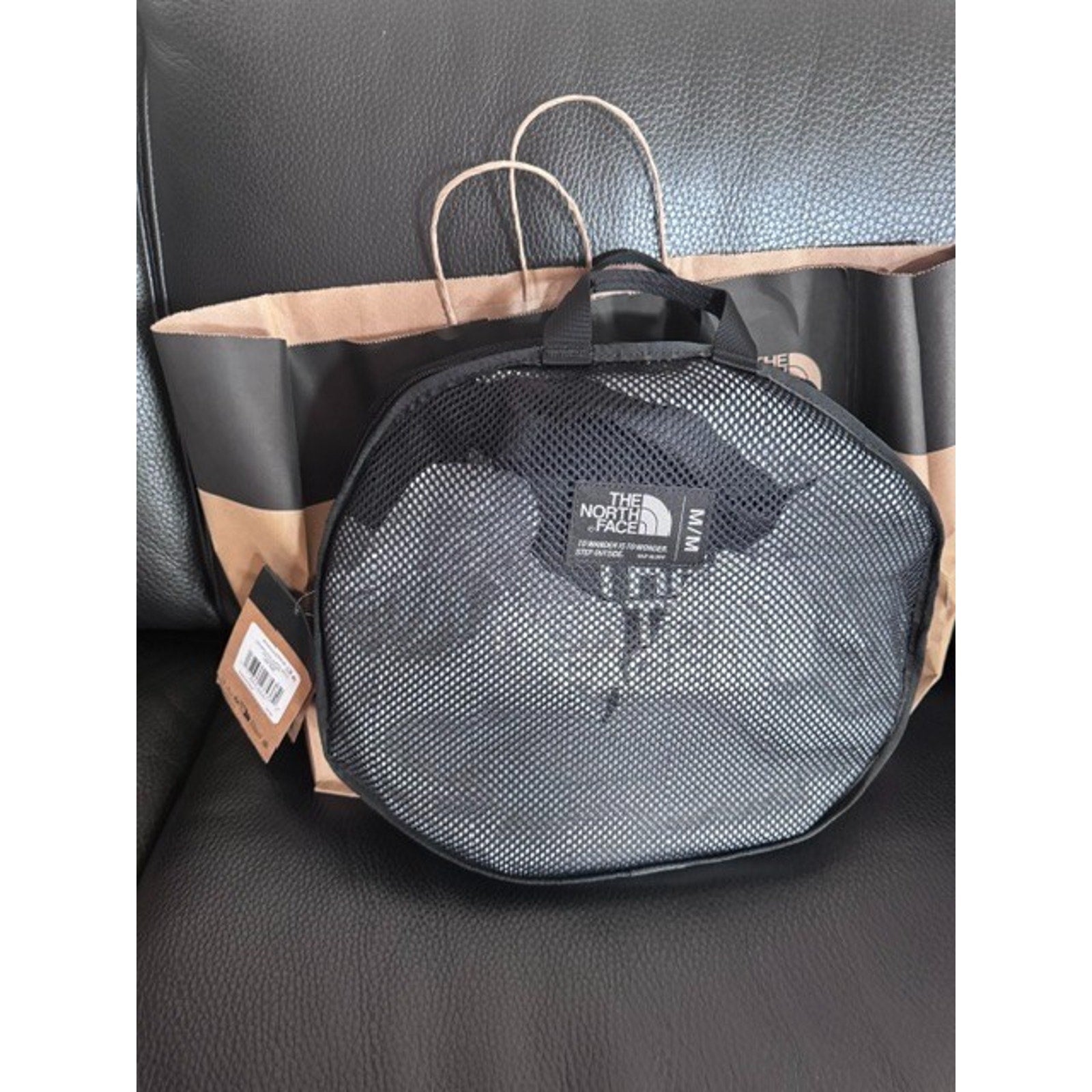NEW SEALED The North Face Base Camp Duffel Bag - Black 71L (Size Medium Duffle)