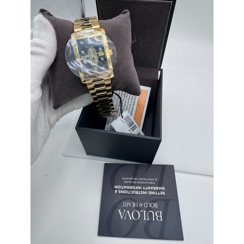 Bulova Classic Our Lady of Guadalupe Men's Watch 97D137 MSRP $425
