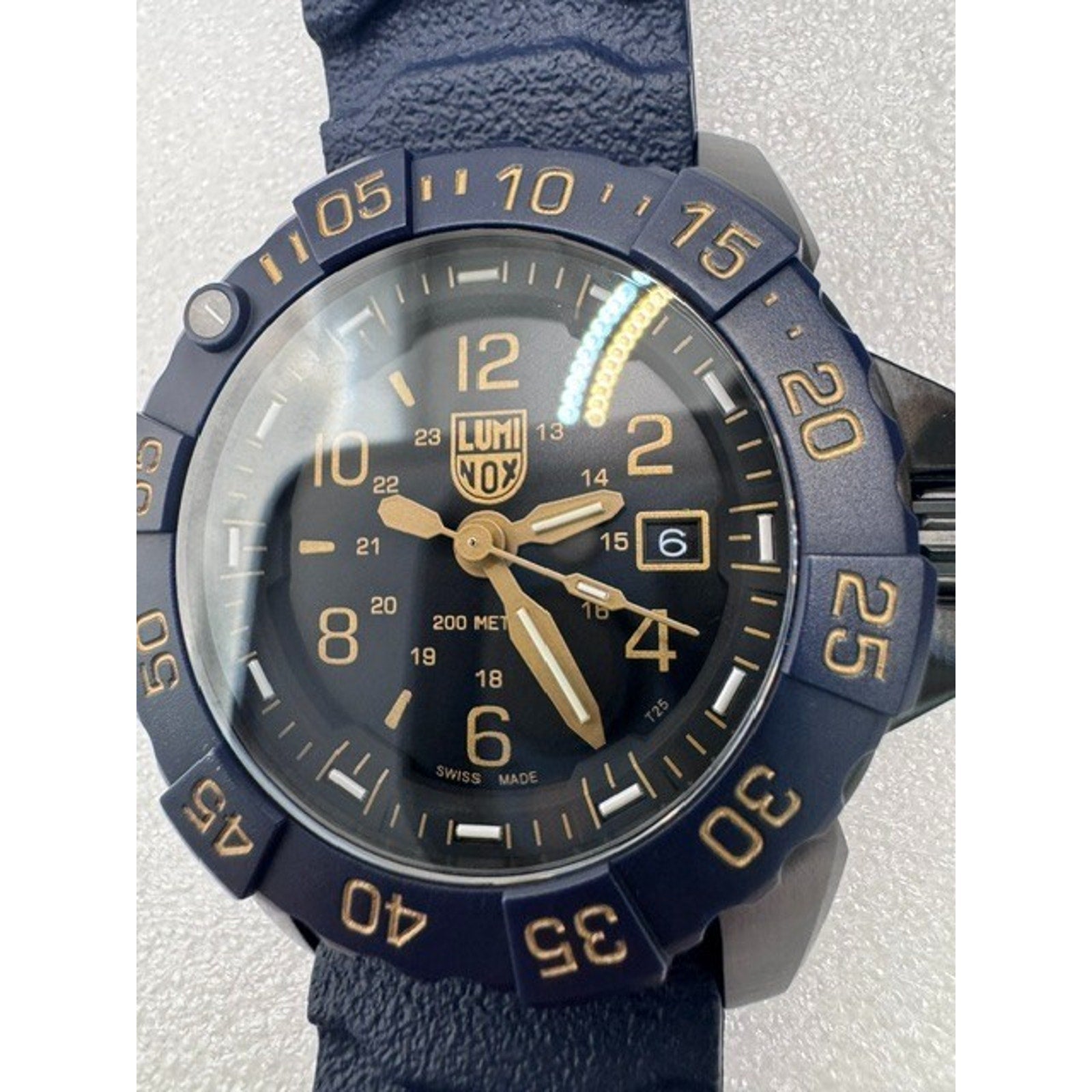 Hard Core Luminox Navy Seal 'Back to the Blue' 45mm Men's Military Watch XS.3255