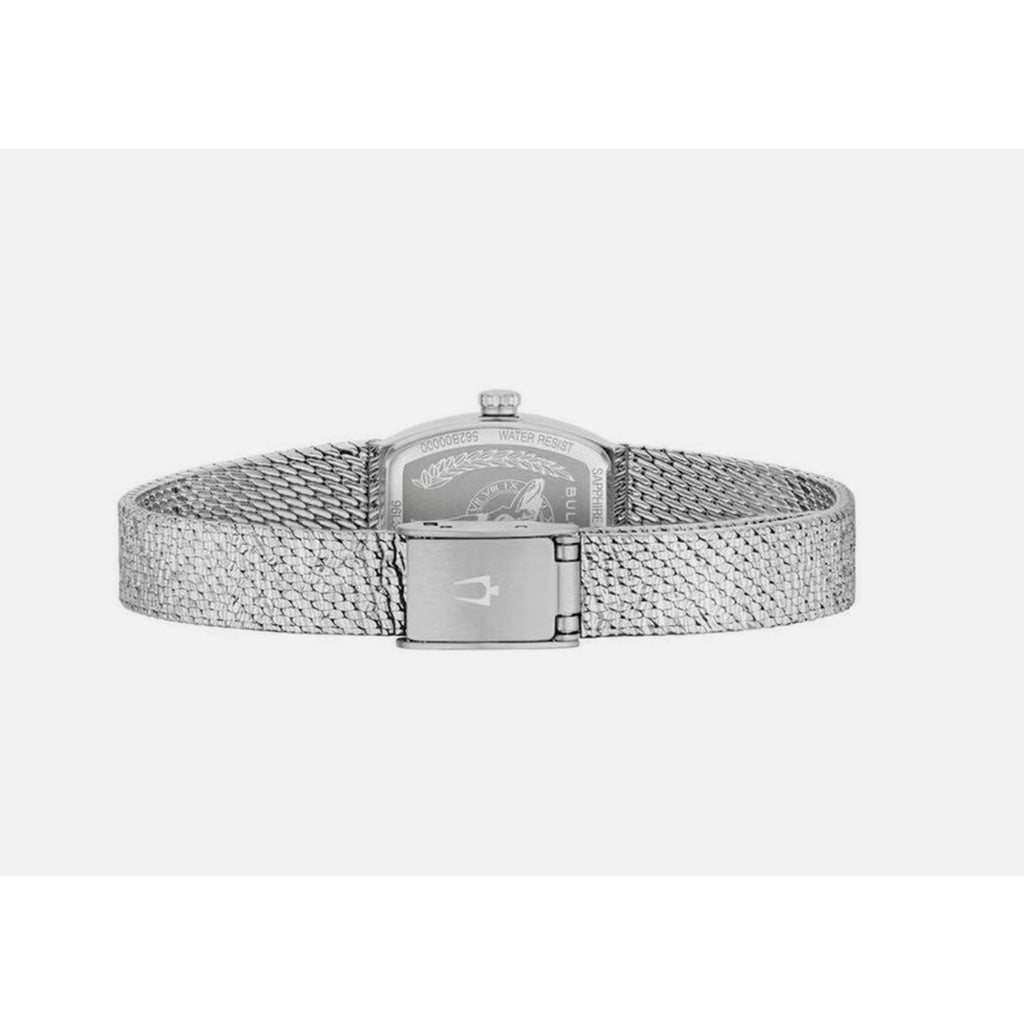 Bulova Classic Blue Dial Women's Quartz Watch 96L343 new with stickers $495 MSRP