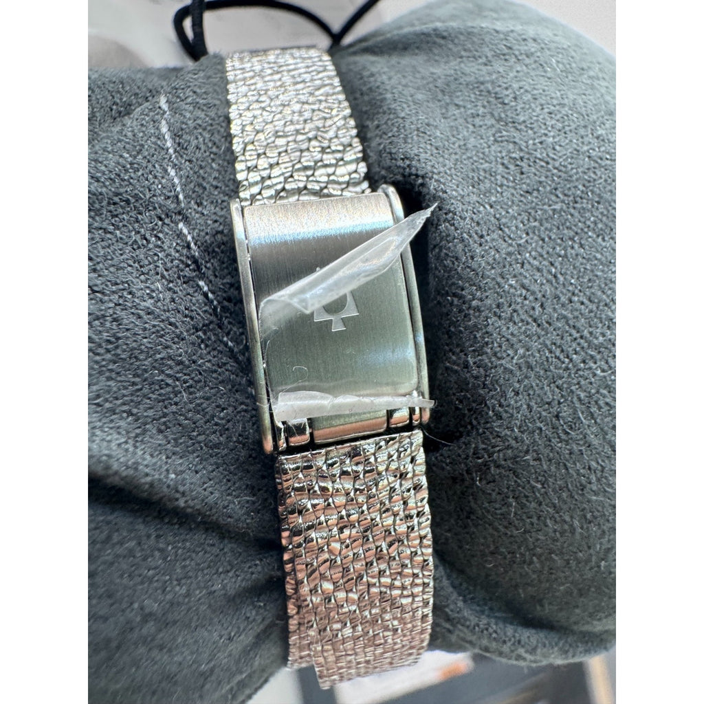 Bulova Classic Blue Dial Women's Quartz Watch 96L343 new with stickers $495 MSRP
