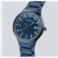 Bering Slim Solar Black Dial 42mm 5ATM Men s Watch 14442-797 MSRP $279