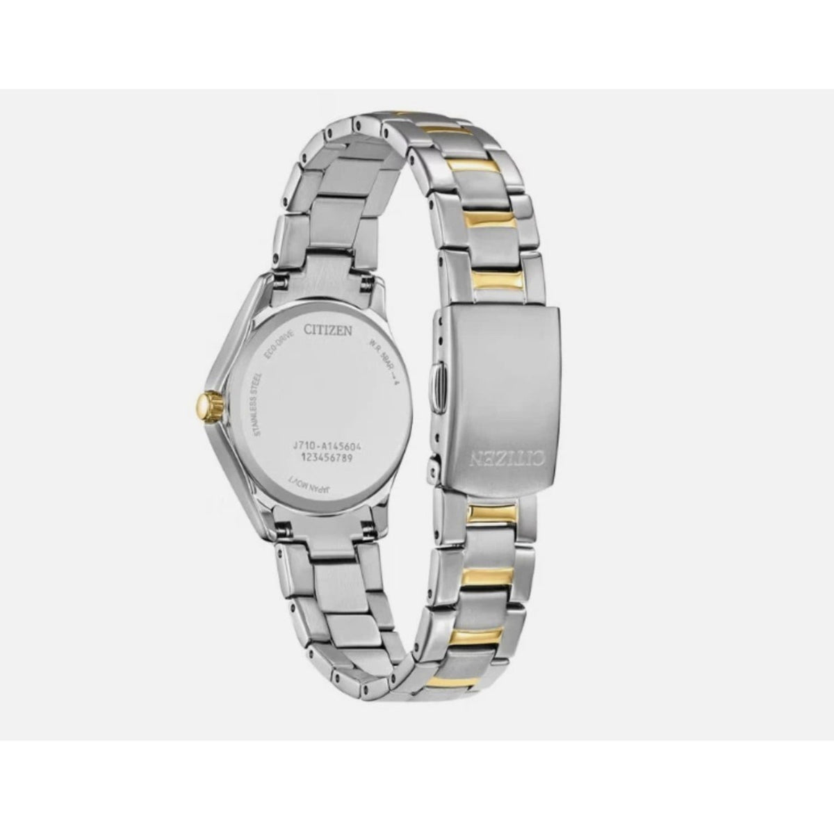 Citizen Eco Drive Gemmed MOP Dial Classic 30mm Women's Quartz Watch FE1136-59H