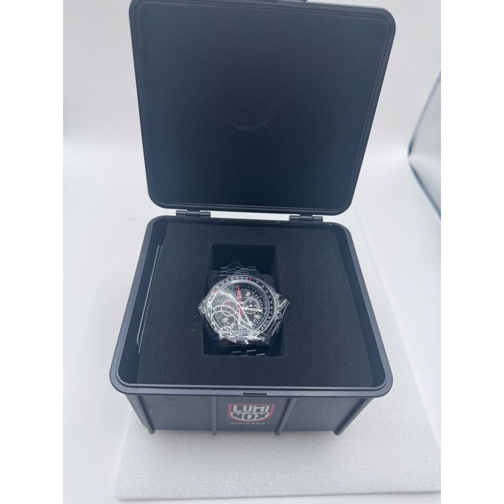 NEW Luminox F-22 Raptor Black Titanium Men's Quartz Watch XA.9272