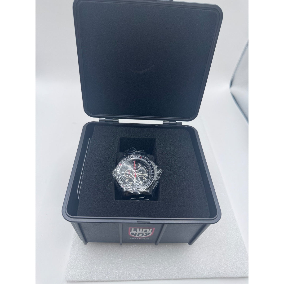 NEW Luminox F-22 Raptor Black Titanium Men's Quartz Watch XA.9272