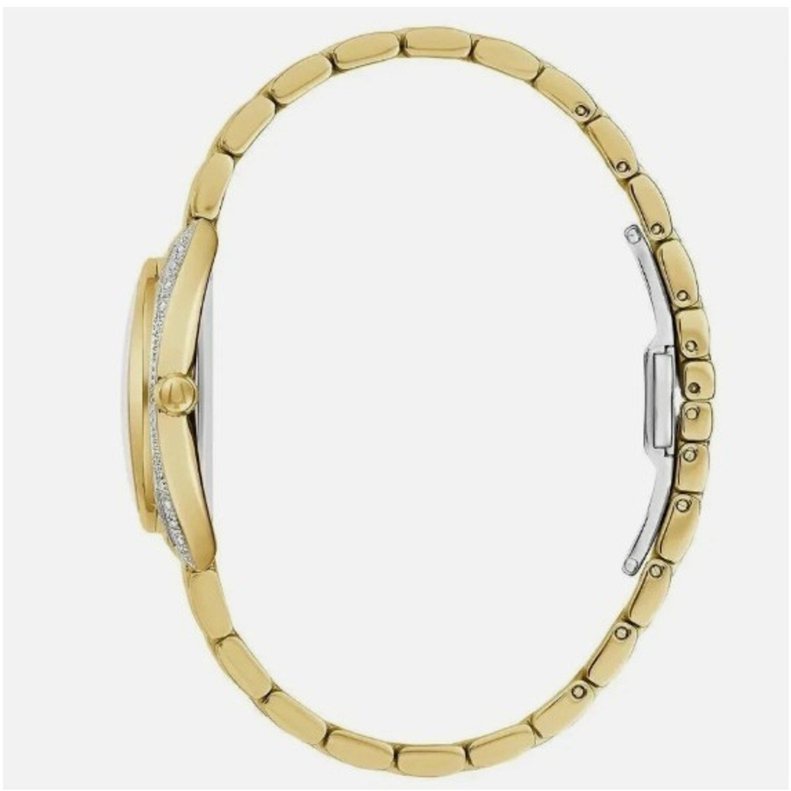 Bulova 98R298 Classic Diamond Stainless Steel Quartz Ladies Watch NEW