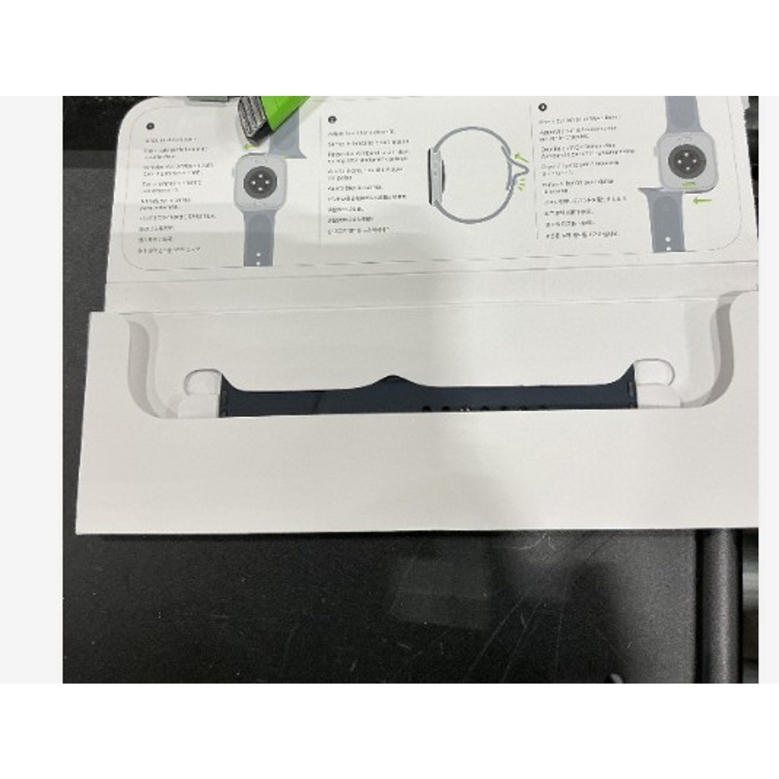 Apple Watch Band - Sport Band (40mm) - Black - Regular M/L OEM Authentic NEW