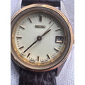 vintage seiko Women’s Quartz Watch 7NB2-0399 22mm New Battery Working -f194
