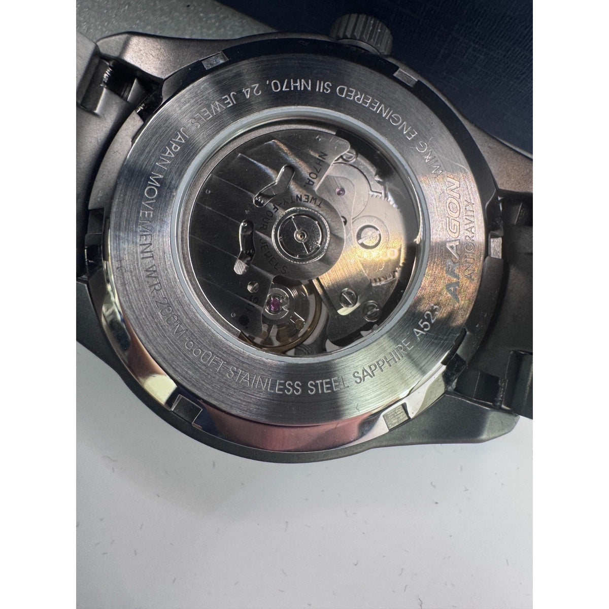 ARAGON A523 RED Antigravity 42mm NH72 new set