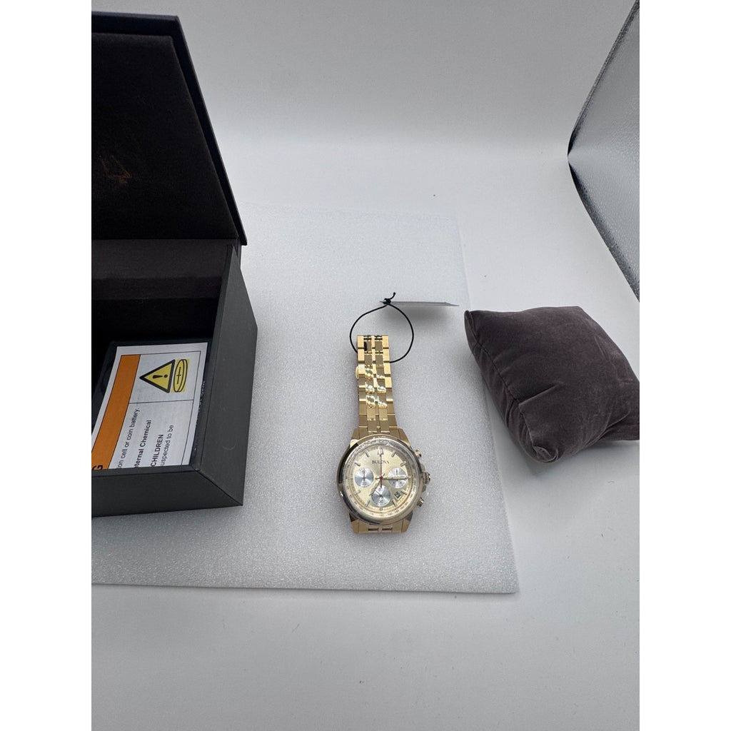 Bulova 97B217 Classic Chronograph Stainless Steel Quartz Men's Watch