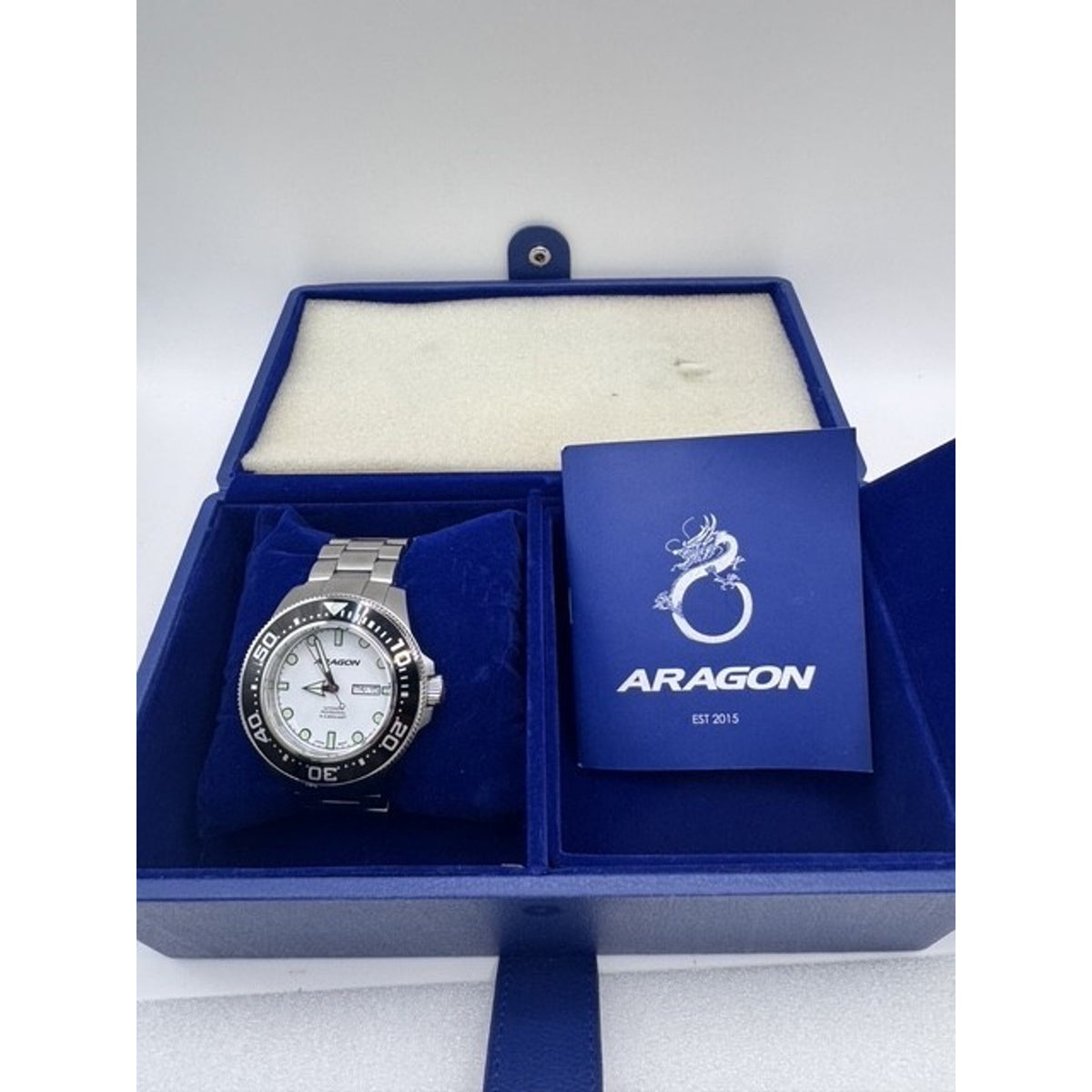 Aragon A054WHT Divemaster NH36A 50mm
