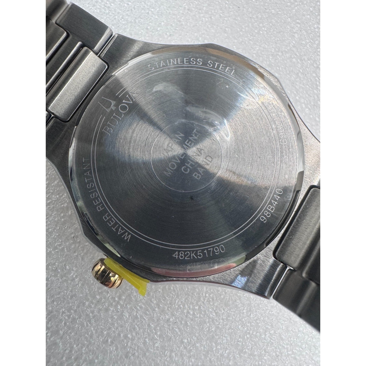 Bulova Men's Classic Date Indicator Quartz Silver Watch 41MM 98B440 $450 RETAIL