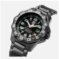 NEW Luminox F-117 Nighthawk GMT Gunmetal Divers Quartz Men's Watch XA.6422