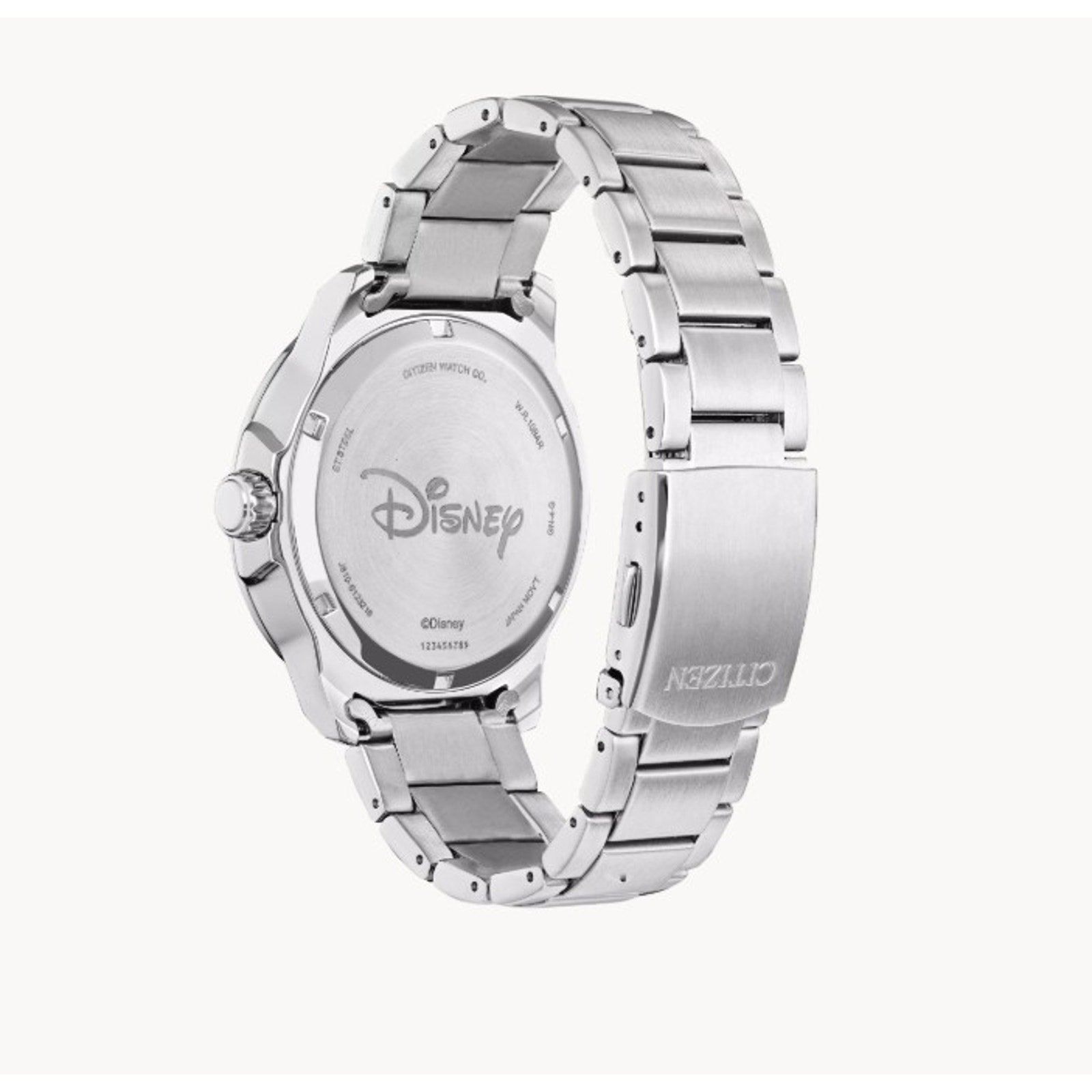Citizen AW1529-81W Disney Mickey Mouse Eco-Drive Blue Dial Stainless Men's Watch