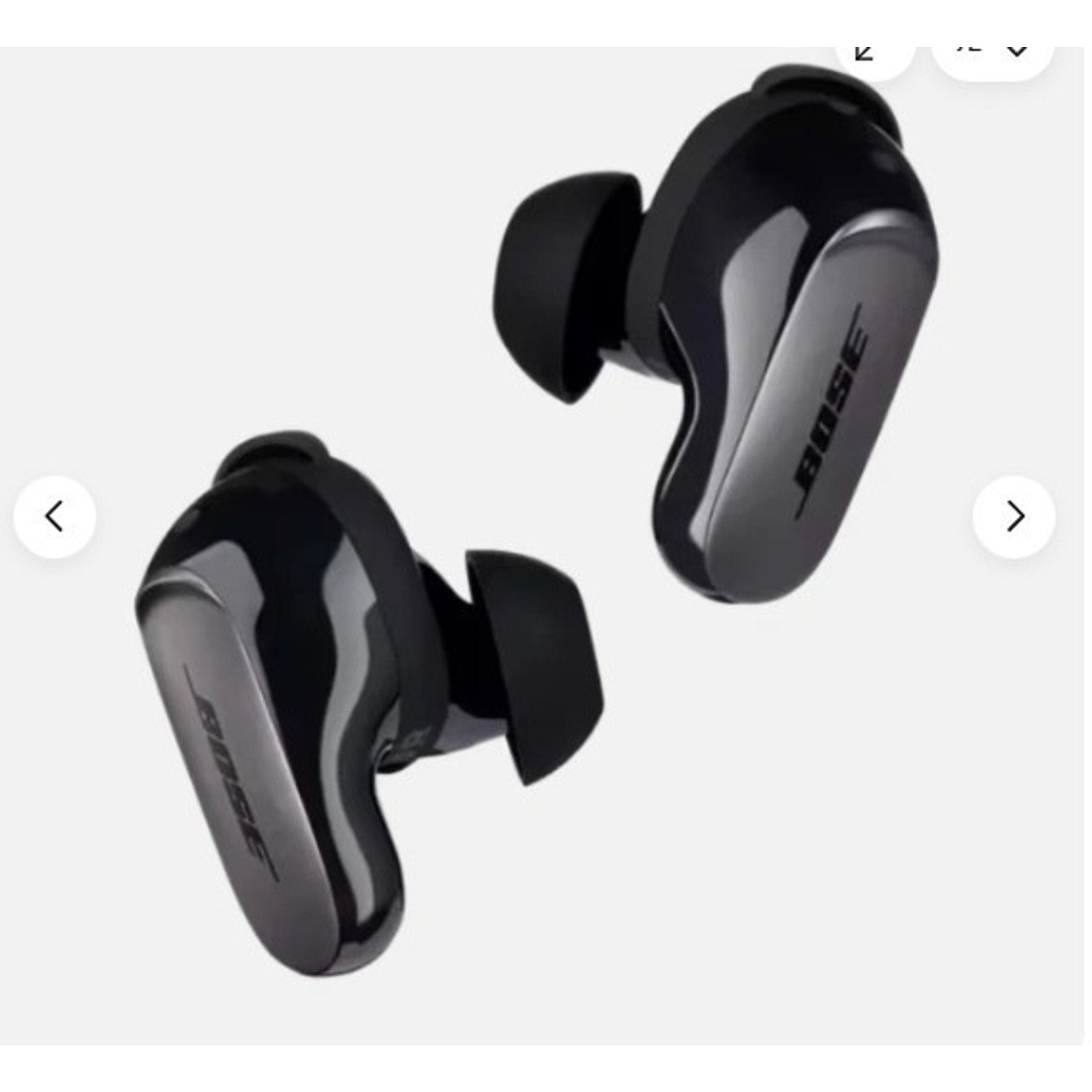 Bose QuietComfort Ultra Earbuds Noise-Cancelling Earbuds Black/Gray - Excellent