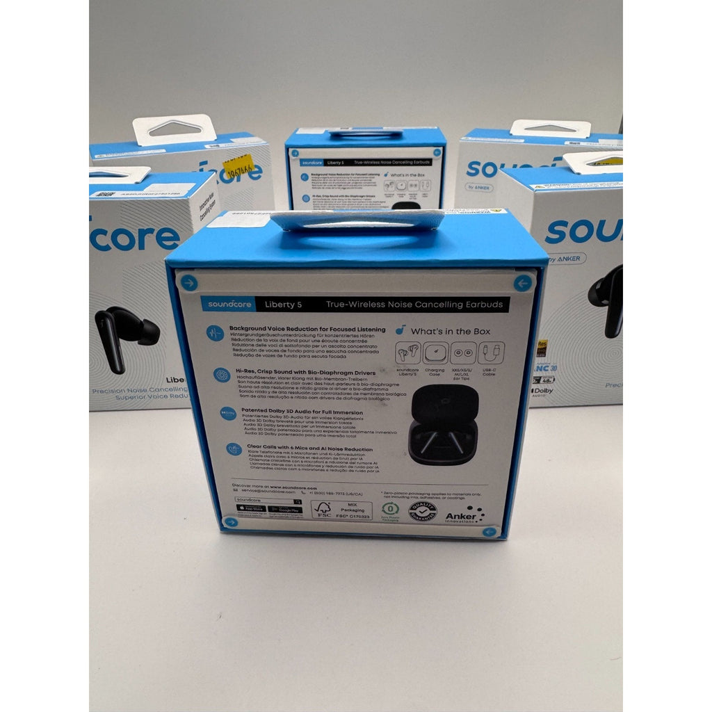 NEW SEALED Anker Soundcore Liberty 5 Noise Cancelling Earbuds Black