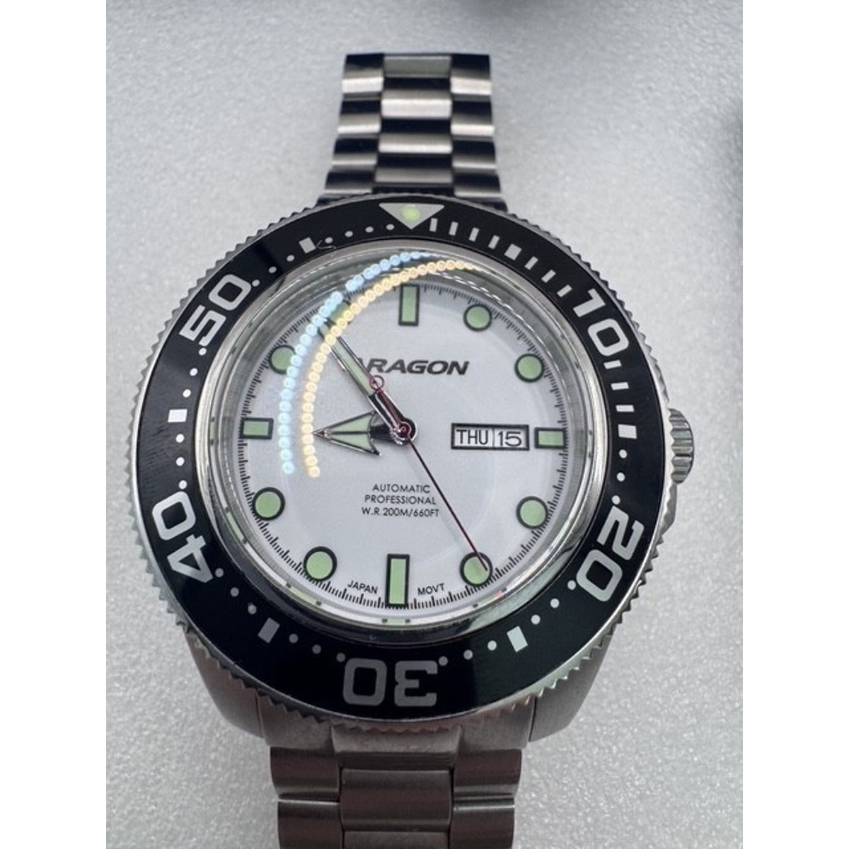 Aragon A054WHT Divemaster NH36A 50mm