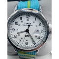 Timex Weekender 40mm Blue strap White Dial Men's Watch TW2W99600 - NEW