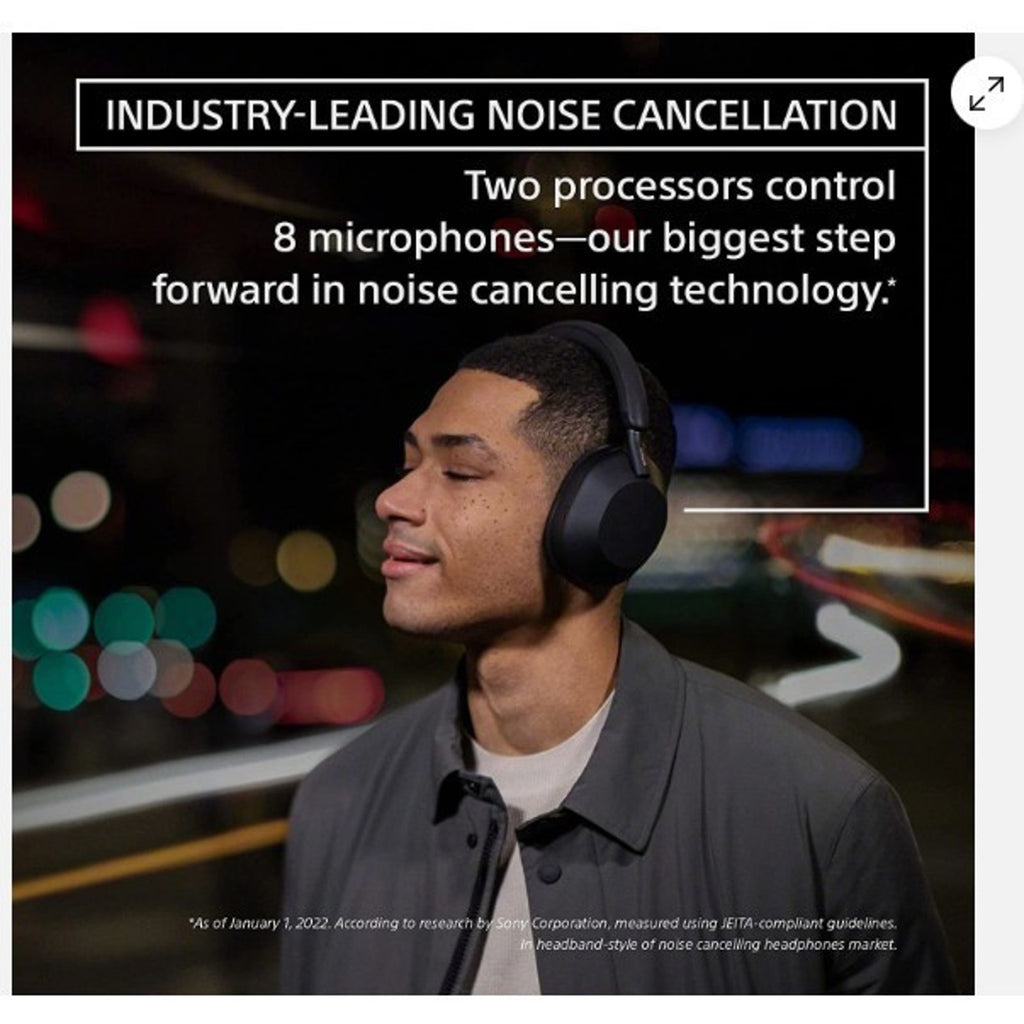 Sony WH-1000XM5 Wireless Noise Canceling Headphones (Black)