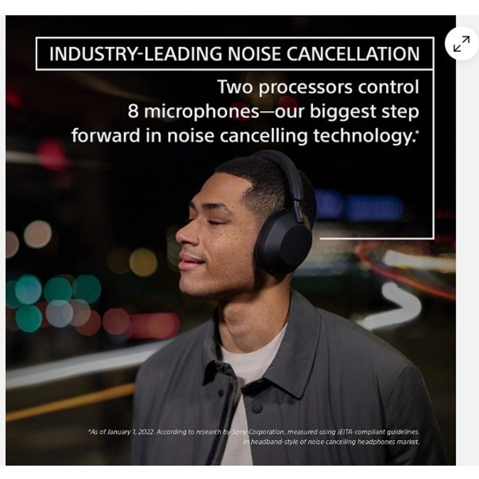 Sony WH-1000XM5 Wireless Noise Canceling Headphones (Black)