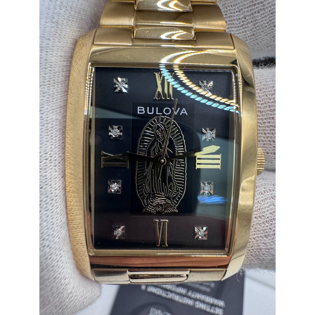 Bulova Classic Our Lady of Guadalupe Men's Watch 97D137 MSRP $425