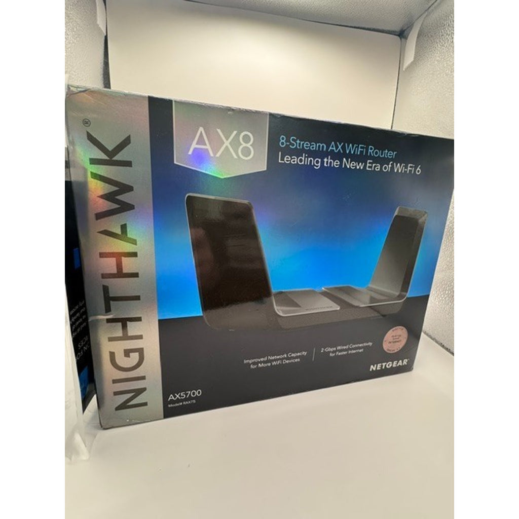 NETGEAR RAX75 Nighthawk Ax8 WiFi 6 Router Ax5700
