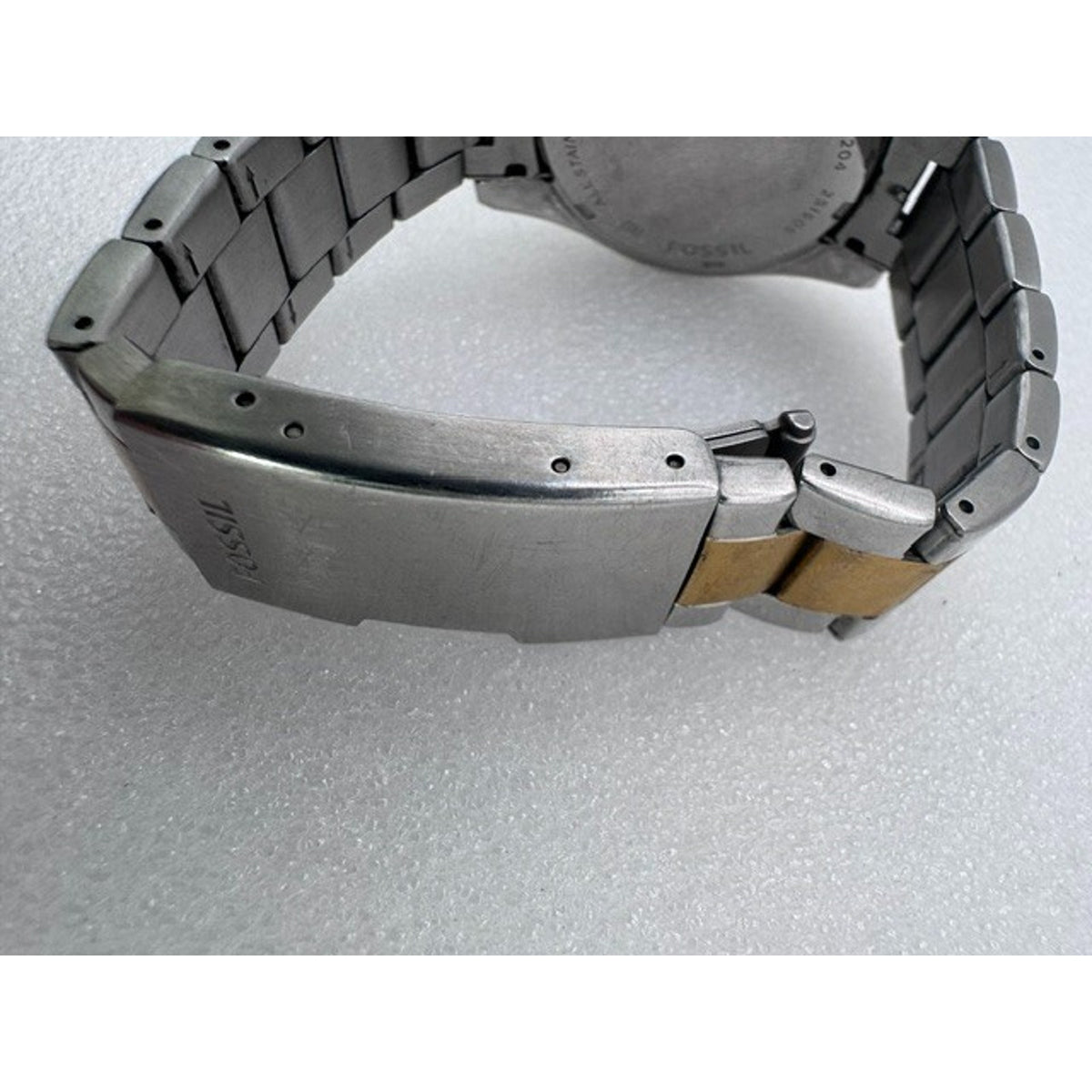 Fossil ES3204 Riley Multifunction Two-Tone Stainless Steel Watch