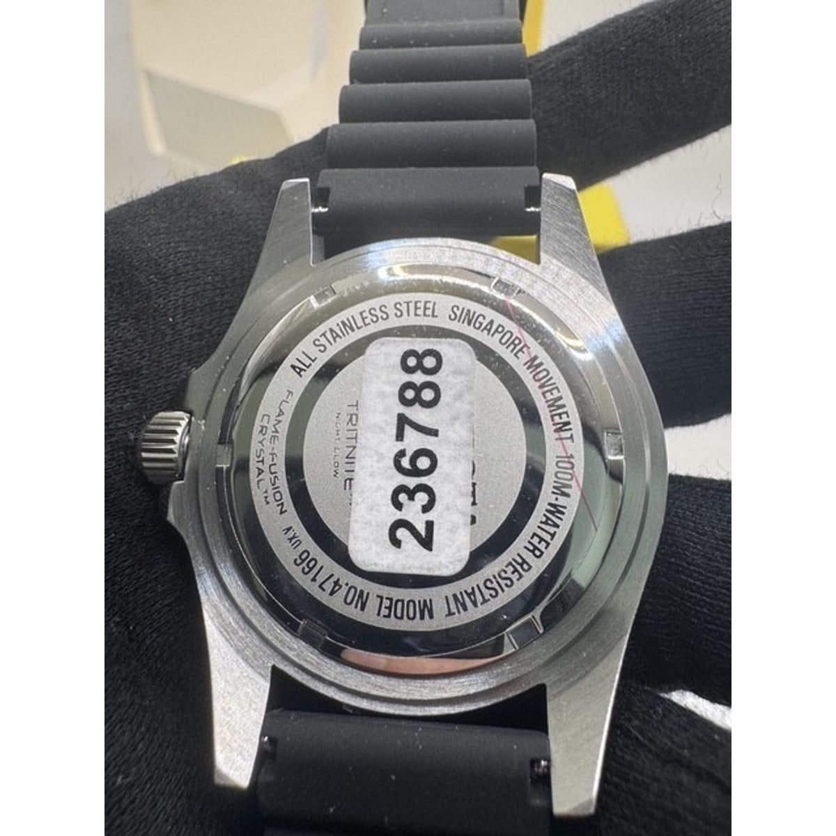 Invicta Pro Diver Shark 47166 43mm Green Bezel Black Dial Silicone Strap $249