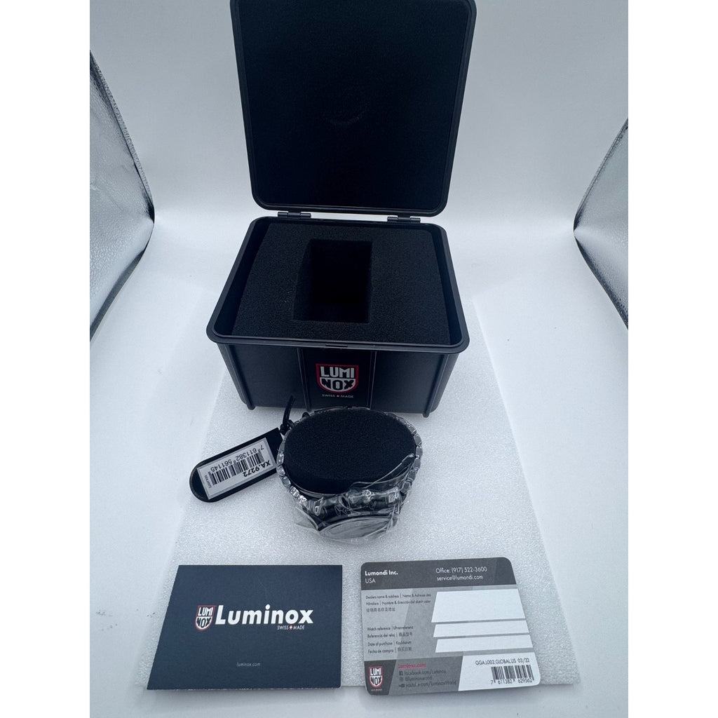 NEW Luminox F-22 Raptor Black Titanium Men's Quartz Watch XA.9272