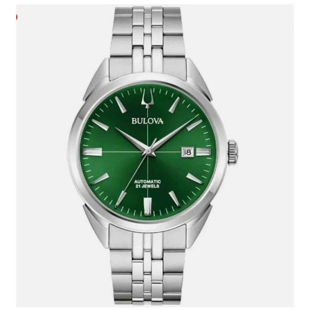 Bulova Sutton 96B424 Sutton Stainless Steel Automatic Men's Watch New MSRP- $349