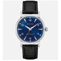 Bulova 96A242 Classic Automatic Blue Dial Leather Strap Selfwinding Watch $499