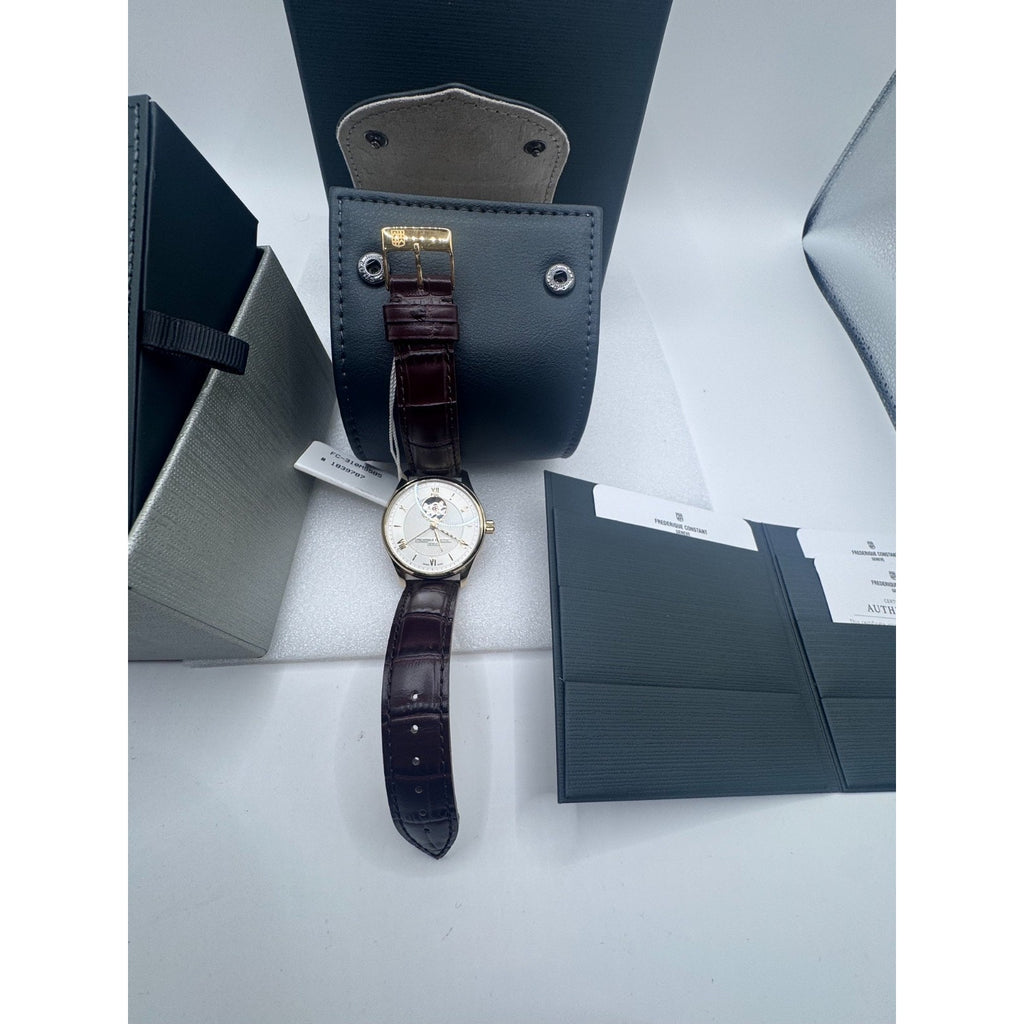 Frederique Constant FC-310MS5B5 Gold Heart Beat Automatic Mens Watch