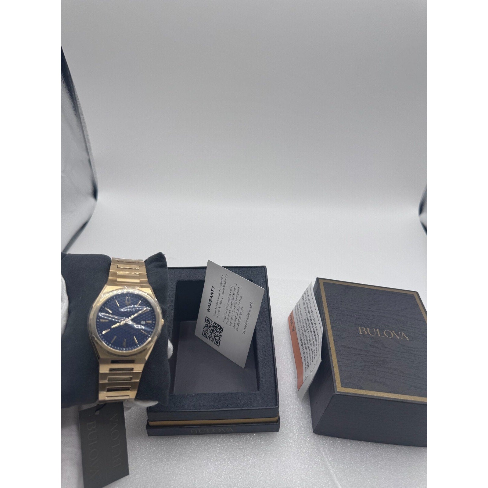 Bulova Classic Gold Stainless Steel Quartz Men's Watch 39mm 97B233 MSRP $425