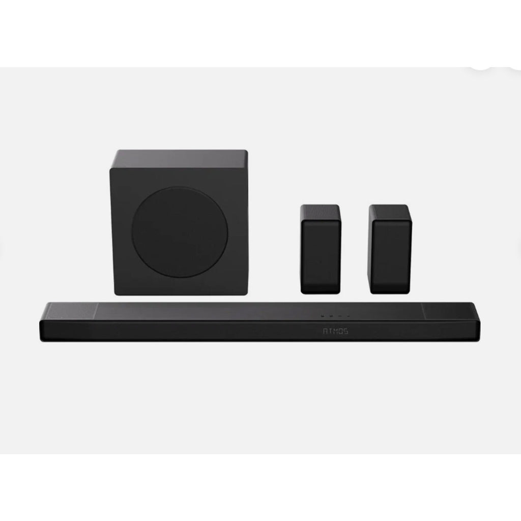 Hisense AX700 5.1.4 CH Dolby Atmos Soundbar Wireless Subwoofer Rear Speakers 4K