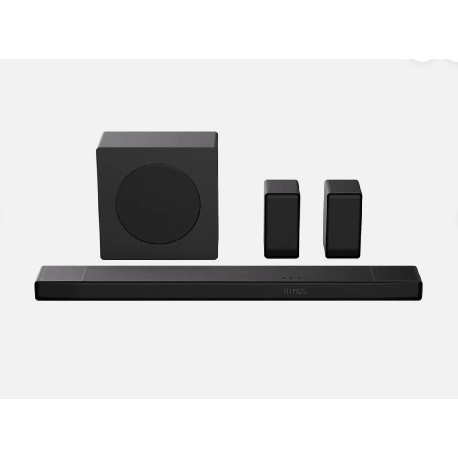 Hisense AX700 5.1.4 CH Dolby Atmos Soundbar Wireless Subwoofer Rear Speakers 4K