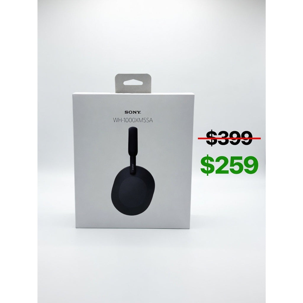 Sony WH-1000XM5 Wireless Noise Canceling Headphones Black NEW