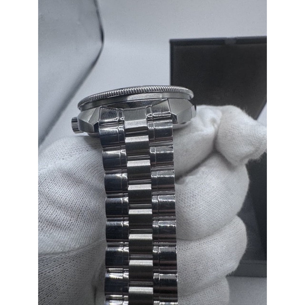 Bulova Oceanographer Blue Dial Stainless Men's Automatic Watch 41mm 96B477