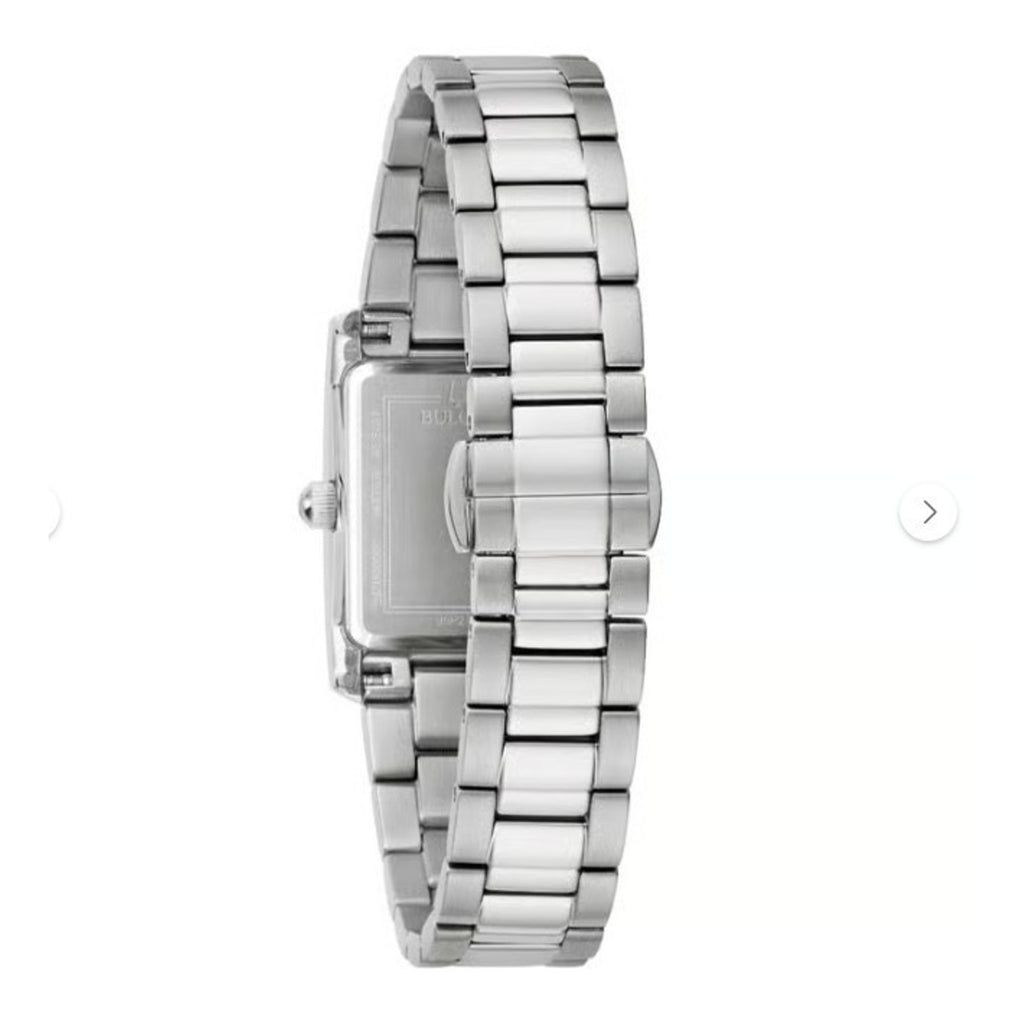 Bulova Classic 96P262 Diamond Blue Dial Stainless Steel Women's Watch
