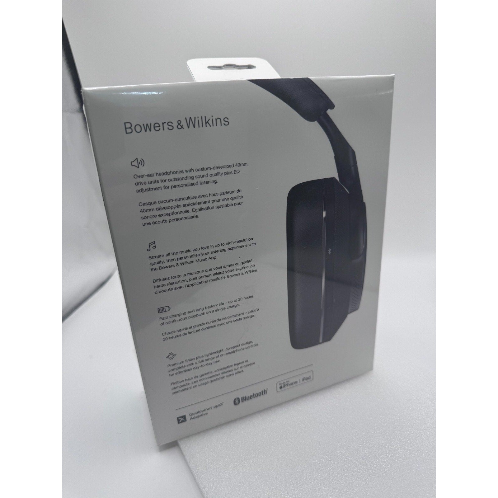 NEW SEALED Bowers & Wilkins Px7 S2 Over-Ear Headphones - ANC, Integrated Mic